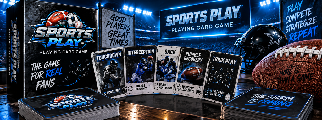Sports Play Football Card Game